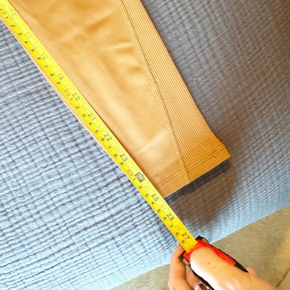 Aerie Offline Burnt Orange High Waited Leggings sz XS - Picture 5 of 5